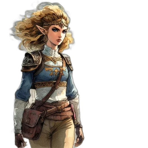 staff, sword, jacket, concept art transparent PNG cut-out