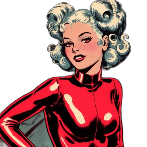 comic book art, cartoon, concept art, pixel art transparent PNG cut-out