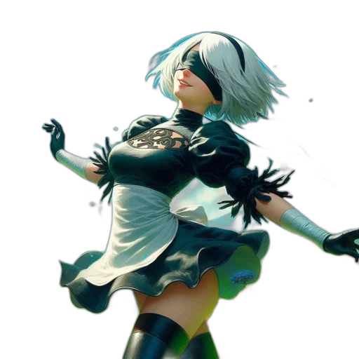 dress, staff, jacket, concept art transparent PNG cut-out