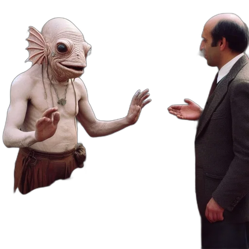 creature, mask, animal, staff transparent PNG cut-out