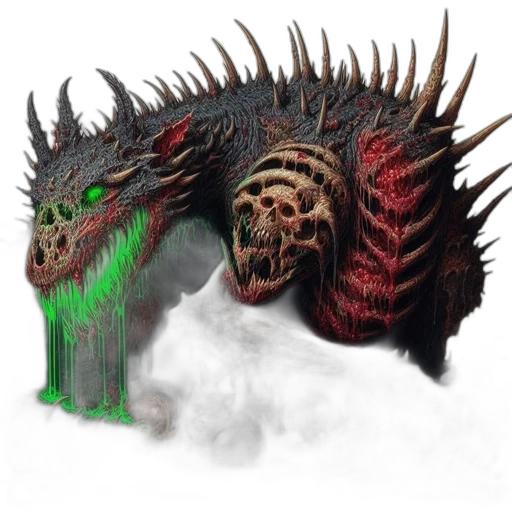 dragon, creature, animal, concept art transparent PNG cut-out