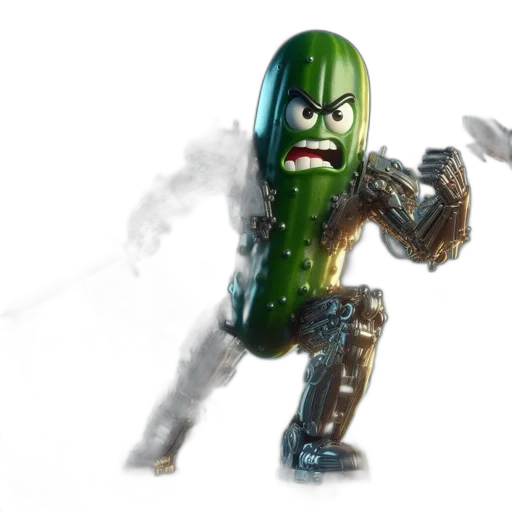 creature, weapon, concept art, 3d render transparent PNG cut-out