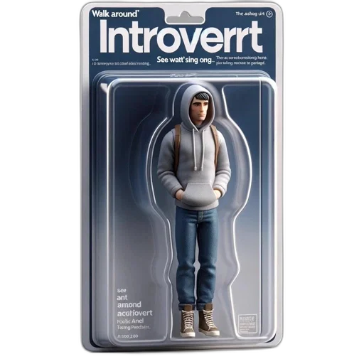 jacket, robot, staff, artistic transparent PNG cut-out