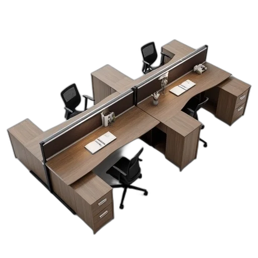 furniture, staff, 3d render, person transparent PNG cut-out
