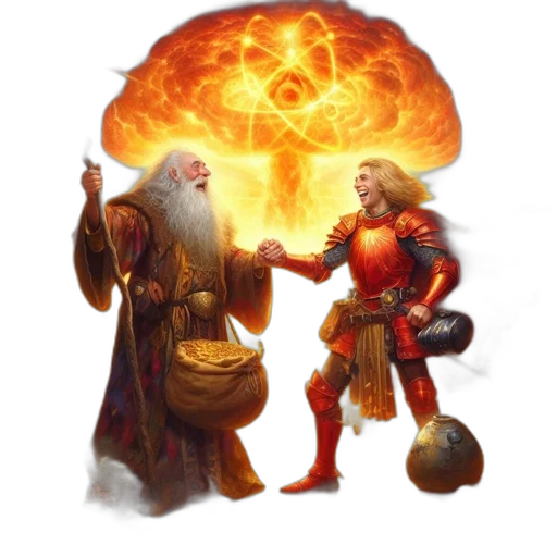 fantasy art, concept art, pixel art, fire transparent PNG cut-out