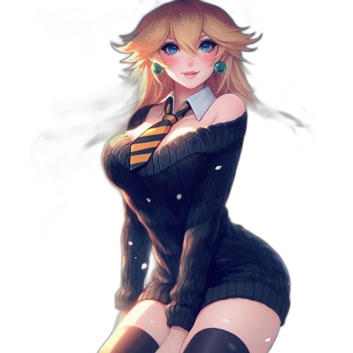 dress, staff, weapon, robot transparent PNG cut-out