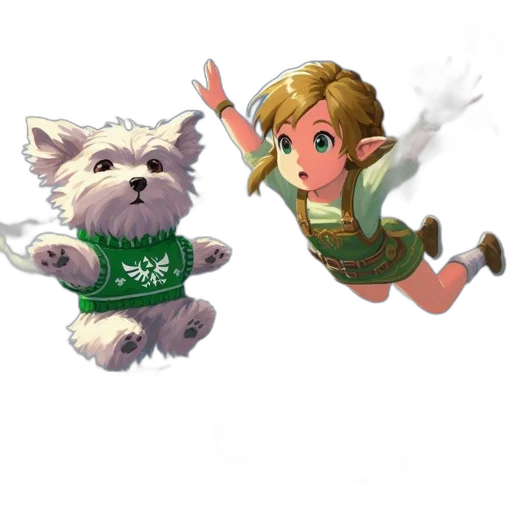 animal, staff, concept art, pixel art transparent PNG cut-out