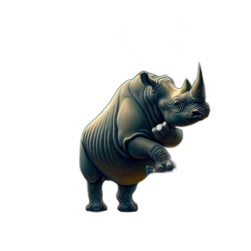 animal, creature, staff, dragon transparent PNG cut-out