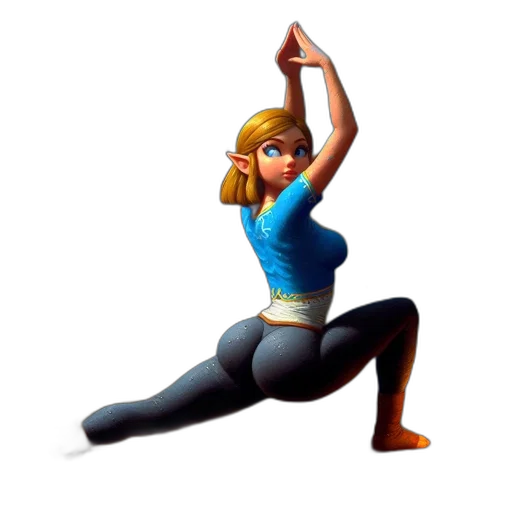 concept art, pixel art, cartoon, 3d render transparent PNG cut-out