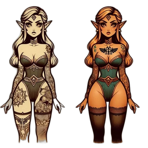 concept art, fantasy art, pixel art, comic book art transparent PNG cut-out