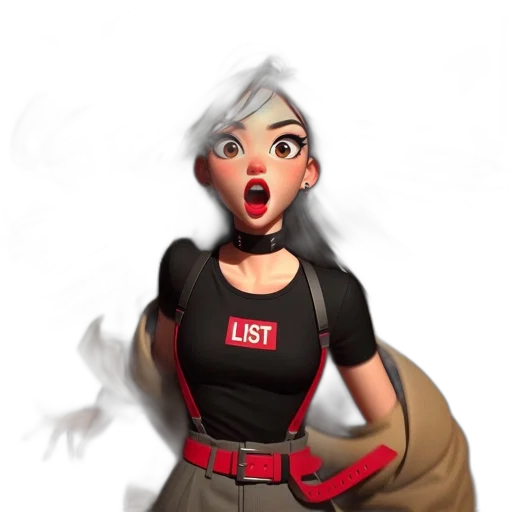 staff, jacket, dress, concept art transparent PNG cut-out