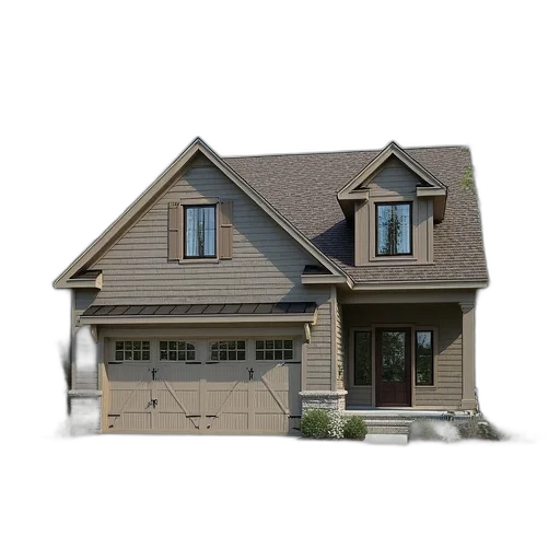 building, 3d render, photorealistic, earth tones transparent PNG cut-out