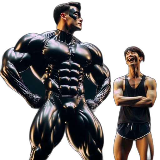 concept art, photorealistic, 3d render, comic book art transparent PNG cut-out
