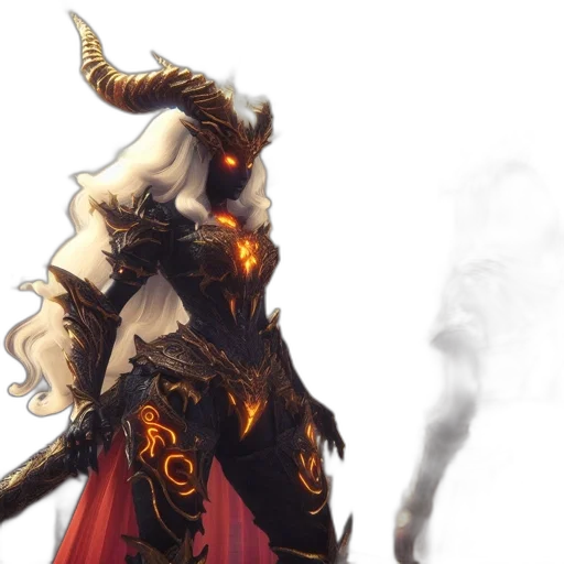 dragon, sword, staff, mask transparent PNG cut-out