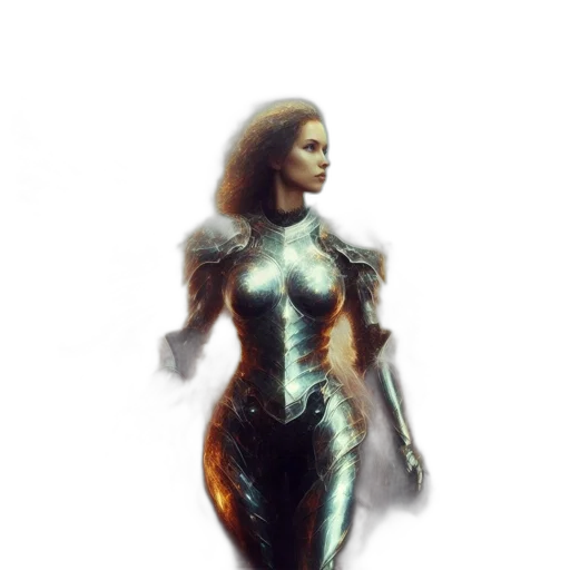 dress, robot, jewelry, concept art transparent PNG cut-out