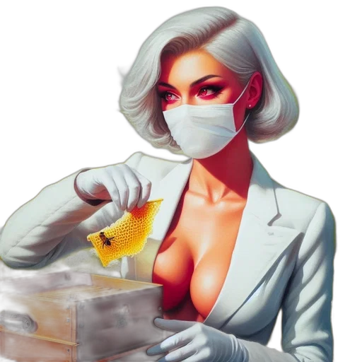 mask, robot, cyberpunk, concept art transparent PNG cut-out