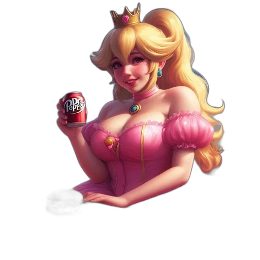 crown, dress, pixel art, concept art transparent PNG cut-out