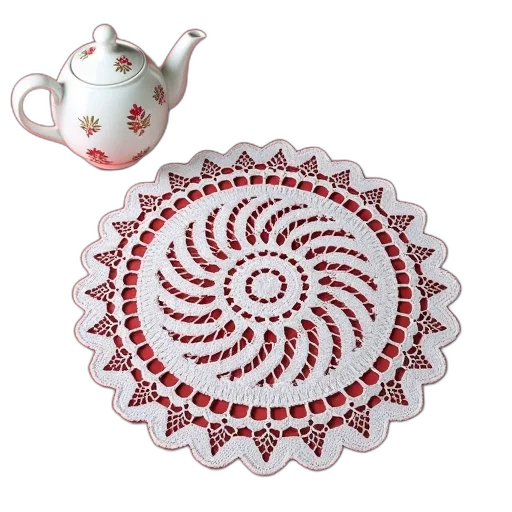 jewelry, 3d render, red, first transparent PNG cut-out