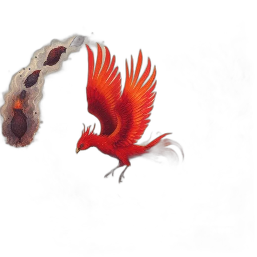 dragon, animal, creature, staff transparent PNG cut-out