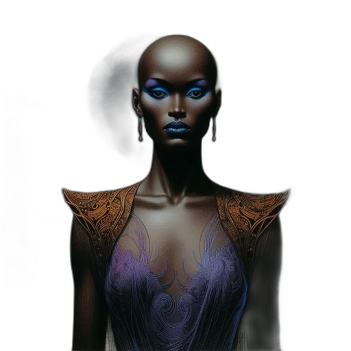 dress, jewelry, robot, mask transparent PNG cut-out