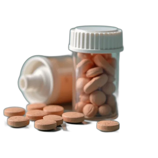 3d render, oxenid, pill, front transparent PNG cut-out