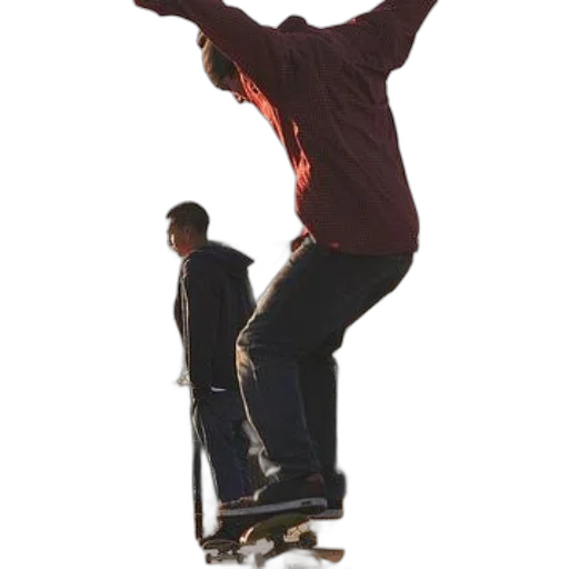 staff, jacket, shoes, robot transparent PNG cut-out