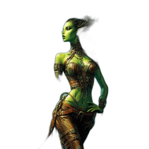 staff, dragon, dress, mask transparent PNG cut-out