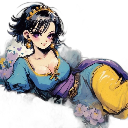 dress, crown, jewelry, concept art transparent PNG cut-out