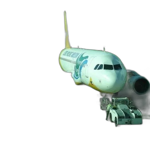 3d render, concept art, white, airplane transparent PNG cut-out