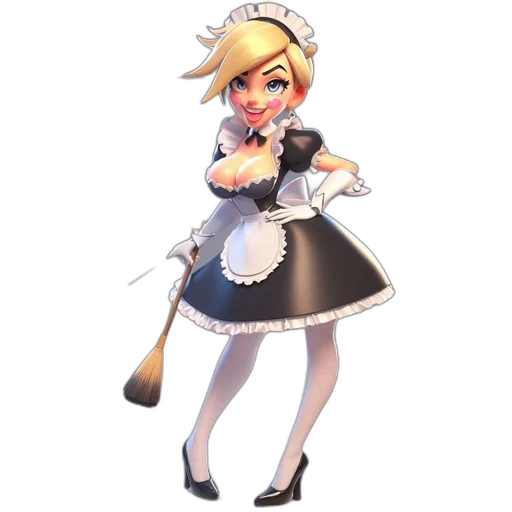 dress, staff, crown, hat transparent PNG cut-out