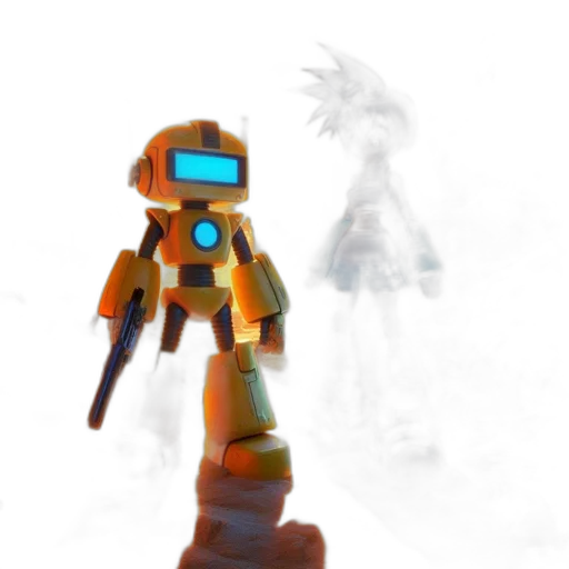 robot, weapon, creature, dragon transparent PNG cut-out