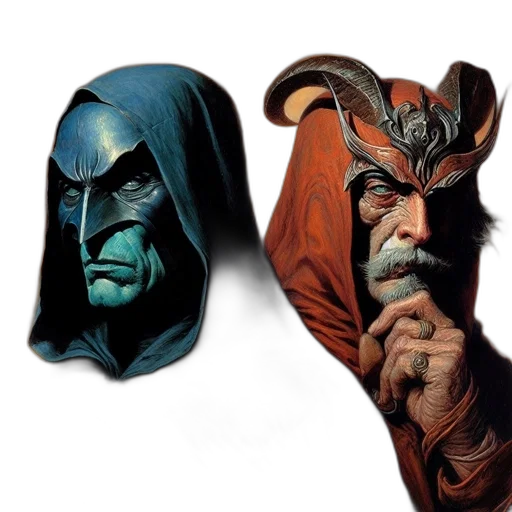 mask, face, concept art, fantasy art transparent PNG cut-out