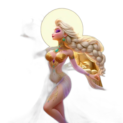 dress, fantasy art, concept art, pixel art transparent PNG cut-out