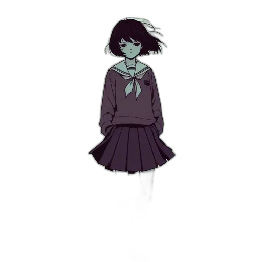 dress, creature, jacket, mask transparent PNG cut-out