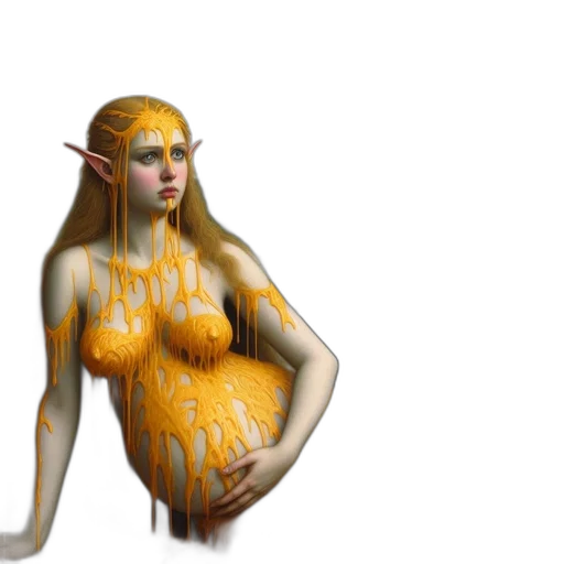 dress, creature, fantasy art, concept art transparent PNG cut-out