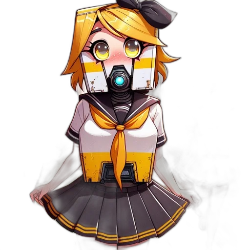 staff, robot, mask, weapon transparent PNG cut-out
