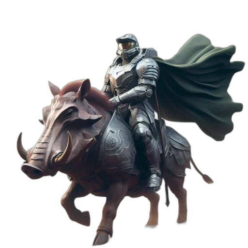 concept art, fantasy art, 3d render, photorealistic transparent PNG cut-out