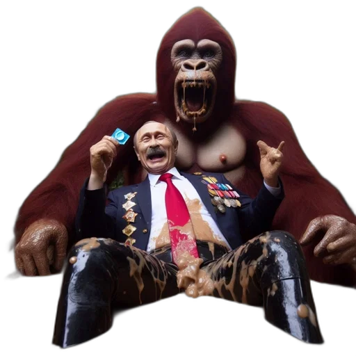 animal, jacket, concept art, man transparent PNG cut-out