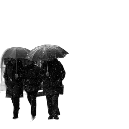 umbrella, jacket, concept art, photorealistic transparent PNG cut-out