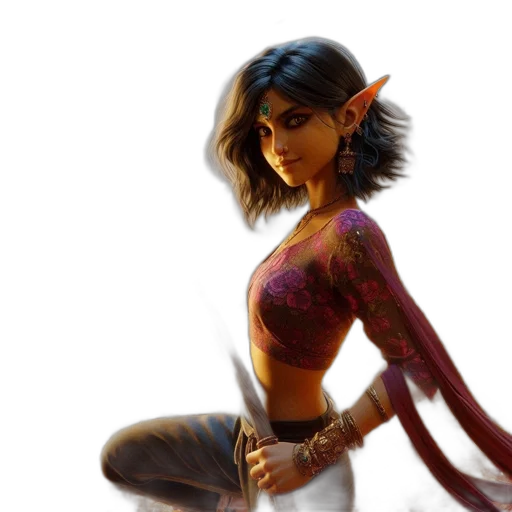 concept art, fantasy art, photorealistic, comic book art transparent PNG cut-out