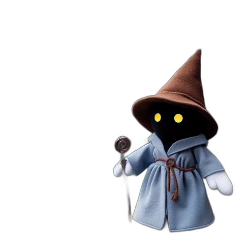 staff, hat, mask, dress transparent PNG cut-out
