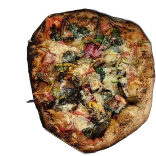 food, face, jacket, pizza transparent PNG cut-out