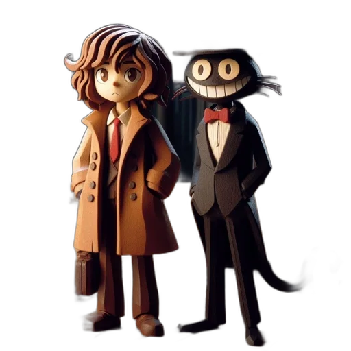 jacket, concept art, pixel art, comic book art transparent PNG cut-out