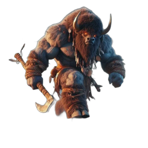 creature, animal, weapon, staff transparent PNG cut-out