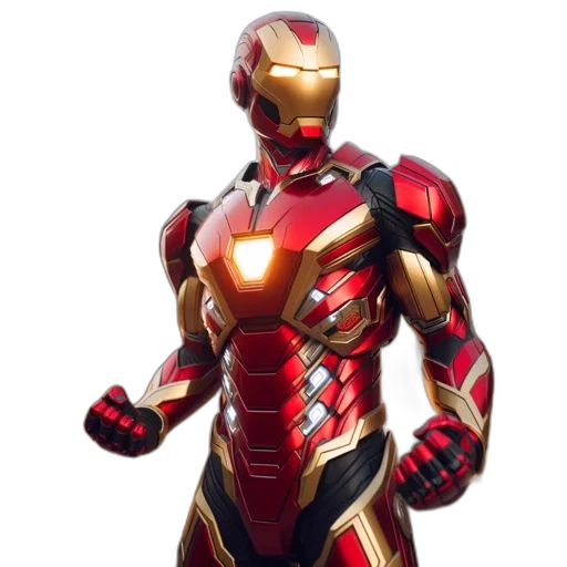 robot, weapon, 3d render, concept art transparent PNG cut-out