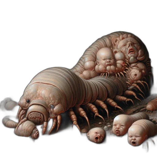 creature, hair, animal, food transparent PNG cut-out