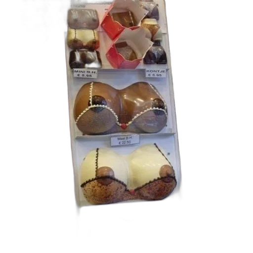 food, jewelry, display, chocolate transparent PNG cut-out
