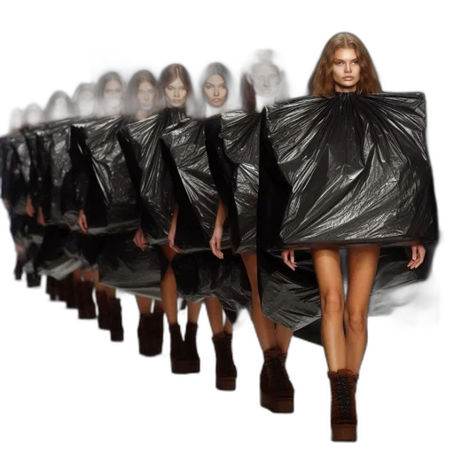 dress, jacket, hair, shoes transparent PNG cut-out