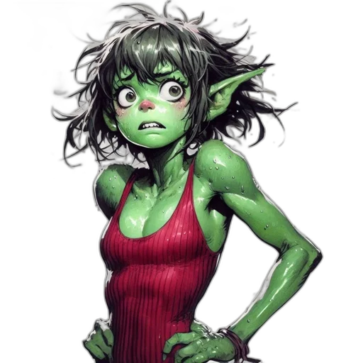 comic book art, fantasy art, concept art, photorealistic transparent PNG cut-out