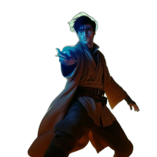 staff, jacket, sword, weapon transparent PNG cut-out